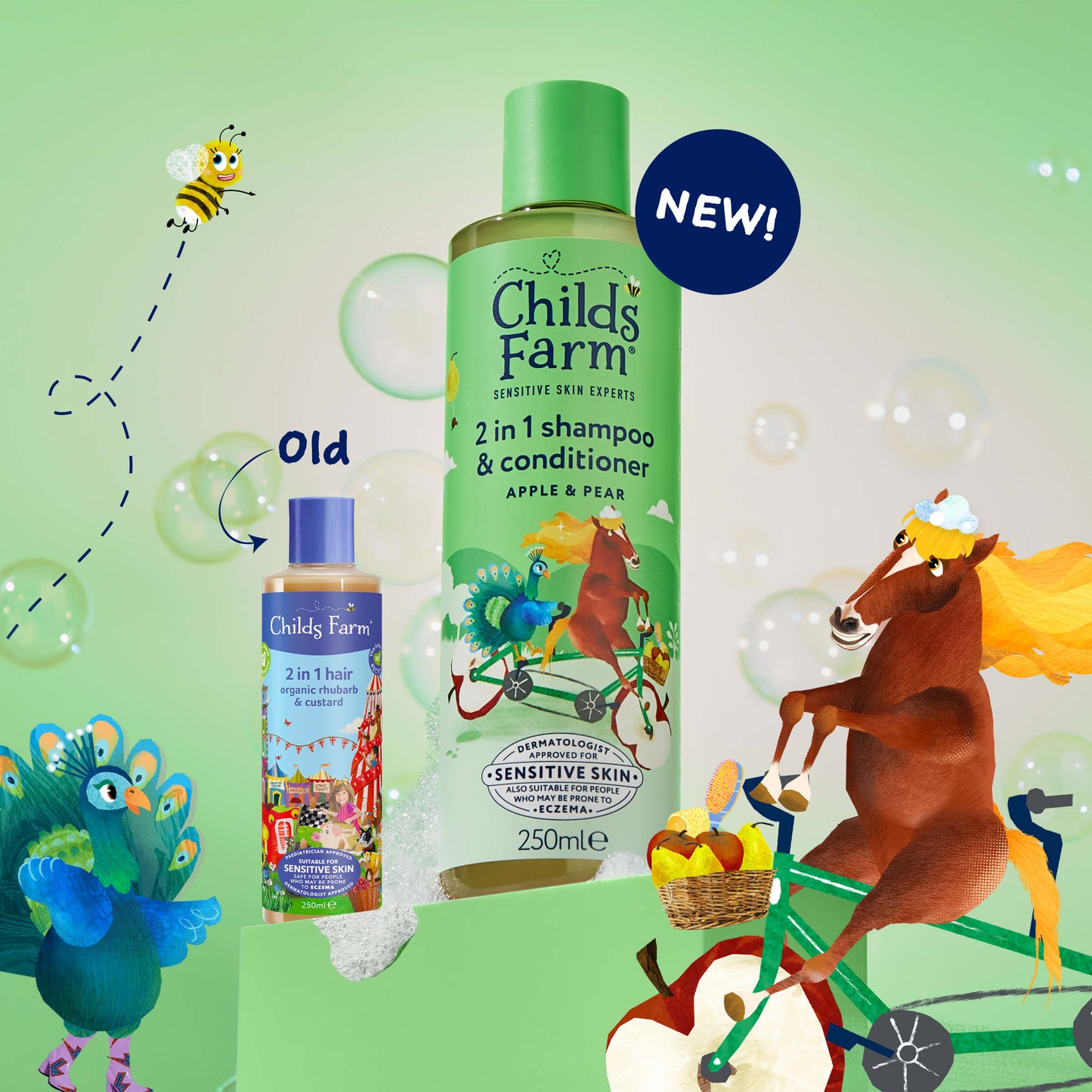 Childs Farm 2 in 1 Hair Shampoo and Conditioner