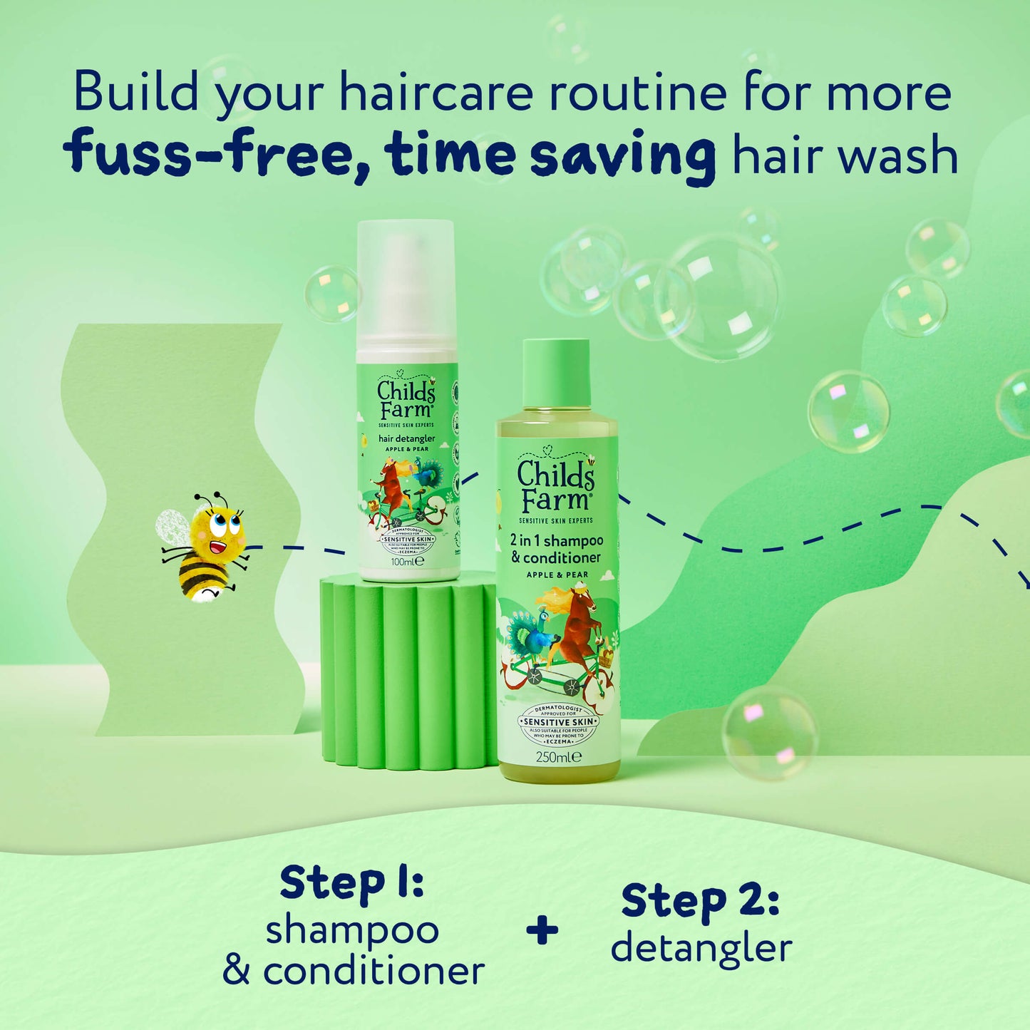 Childs Farm 2 in 1 Hair Shampoo and Conditioner