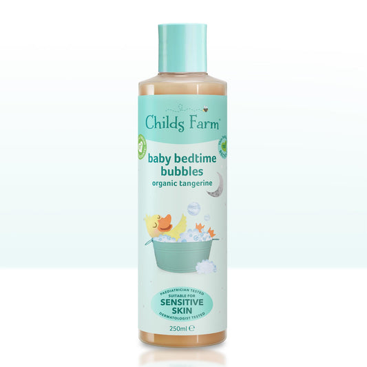 Childs Farm baby bedtime bubbles organic tangerine