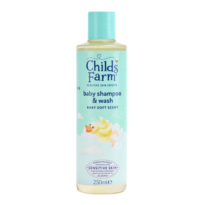 Childs Farm Baby Shampoo & Wash Baby Soft Scent