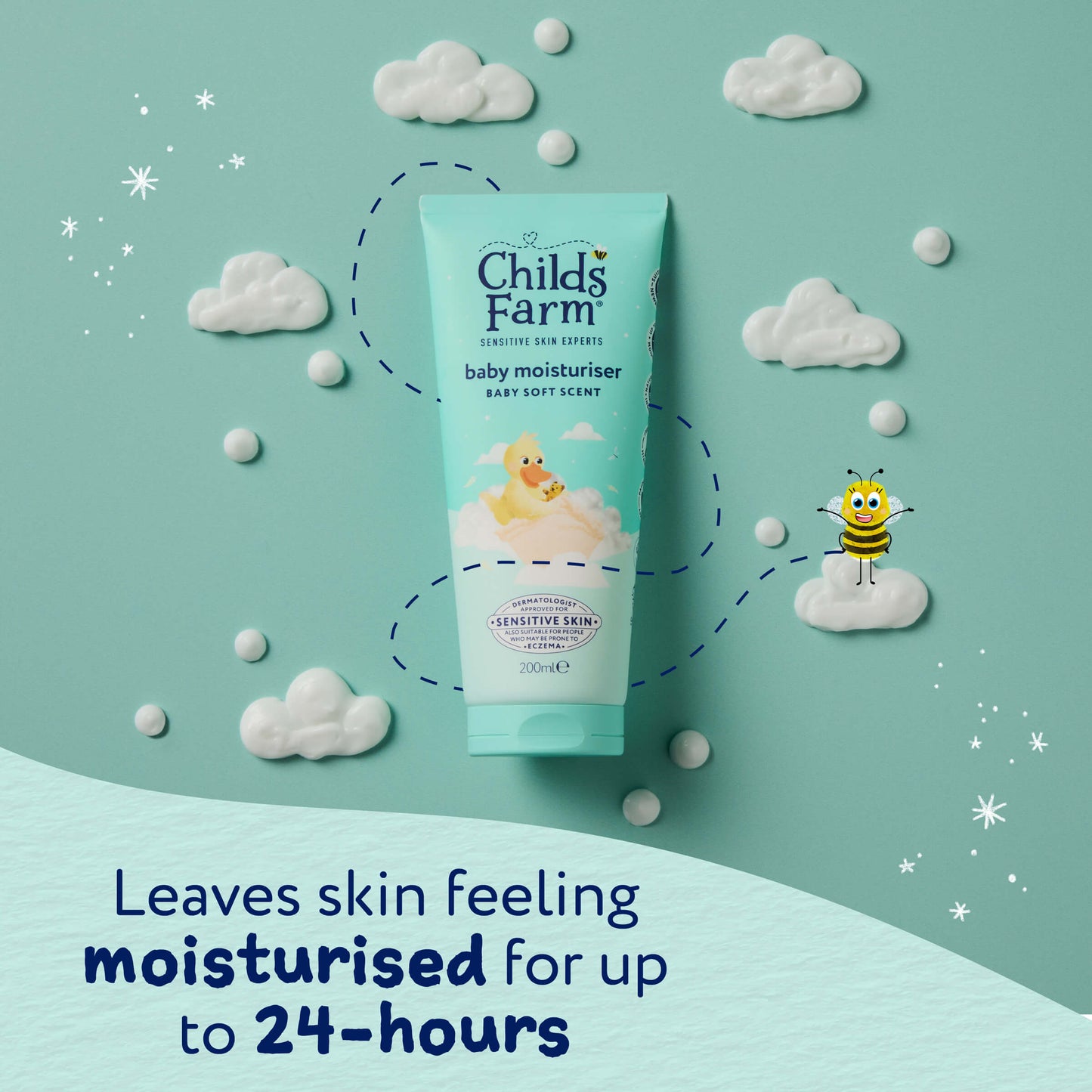 Childs Farm Baby Moisturiser Baby Soft Scent 200ml