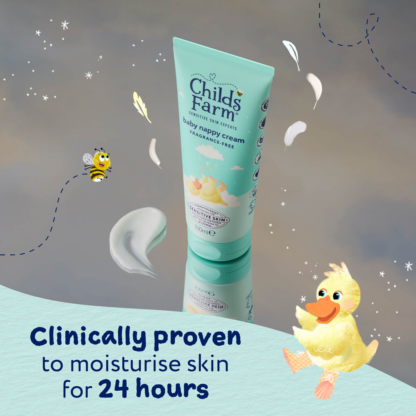 Childs Farm Baby Nappy Cream Fragrance-Free