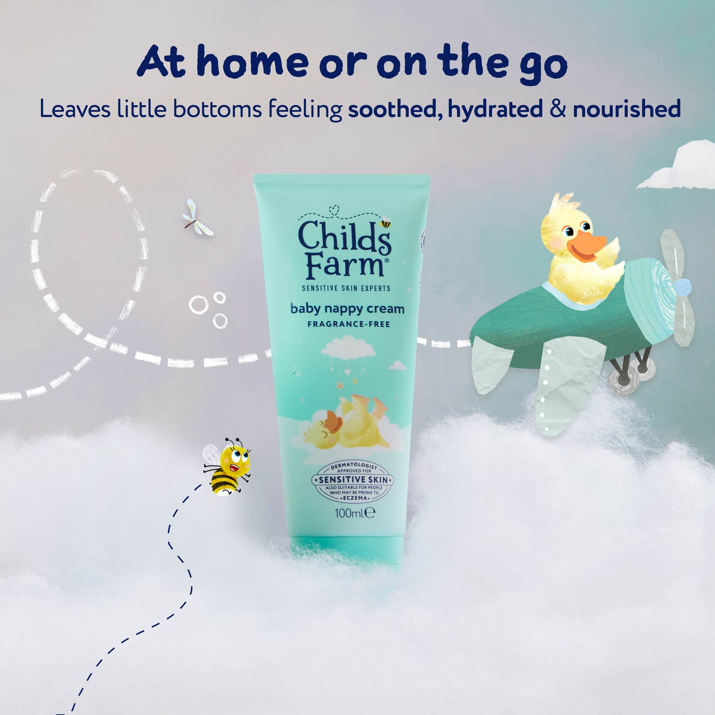 Childs Farm Baby Nappy Cream Fragrance-Free