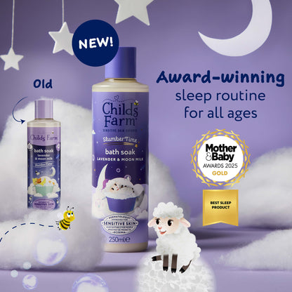 Childs Farm SlumberTime Bath Soak Lavender & Moon Milk