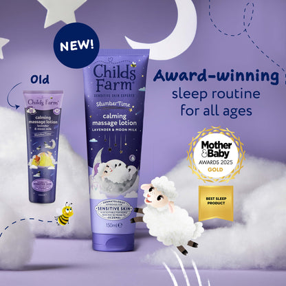 Childs Farm SlumberTime Calming Massage Lotion Lavender & Moon Milk