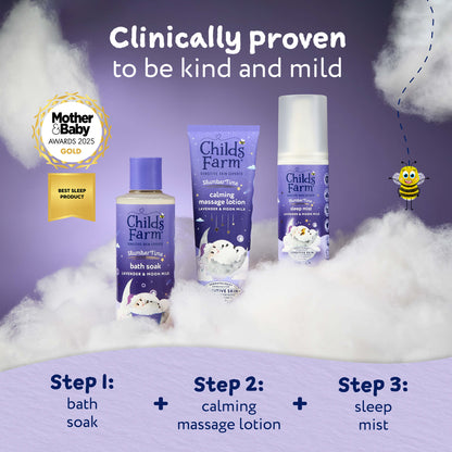 Childs Farm SlumberTime Calming Massage Lotion Lavender & Moon Milk