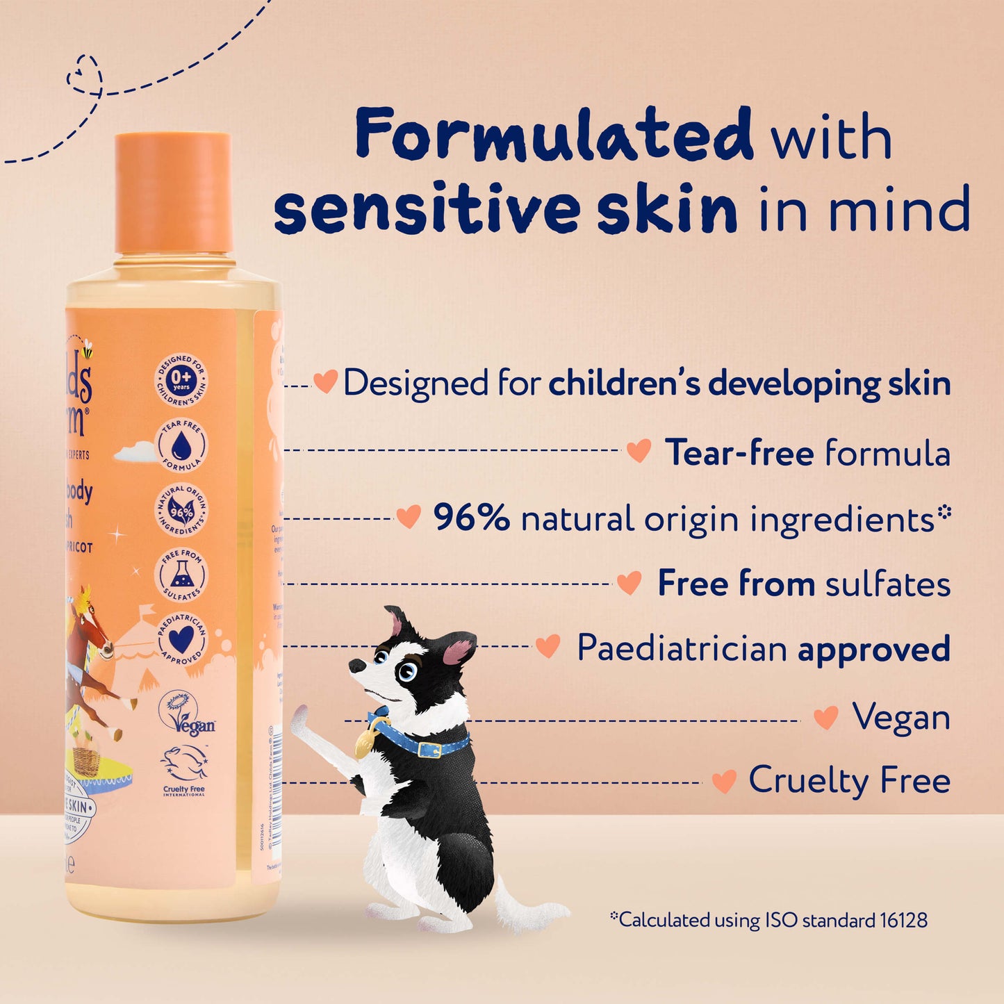 Childs Farm Hair & Body Wash Peach & Apricot 250ml