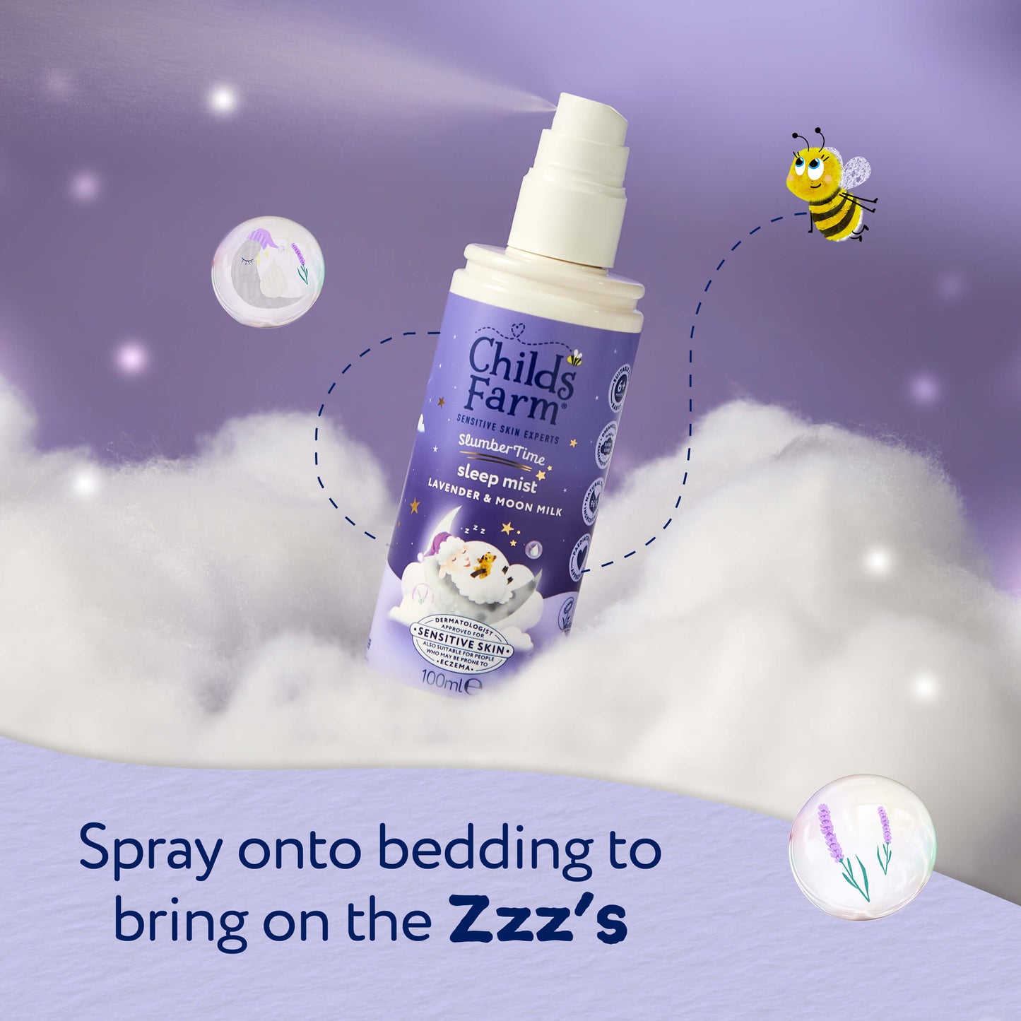 Childs Farm SlumberTime Sleep Mist Lavender & Moon Milk