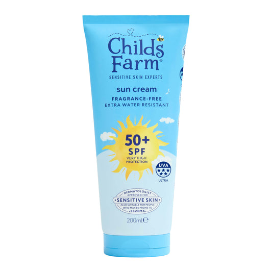 Childs Farm SPF50+ Sun Cream Fragrance-Free 200ml