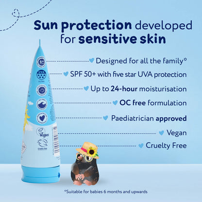 Childs Farm SPF50+ Sun Cream Fragrance-Free 200ml