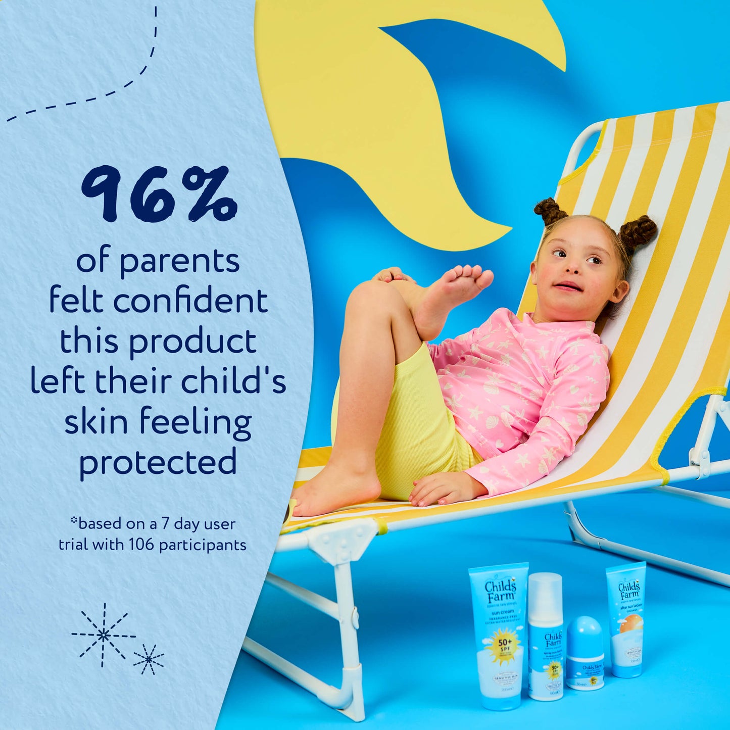 Childs Farm SPF50+ Sun Cream Fragrance-Free 200ml