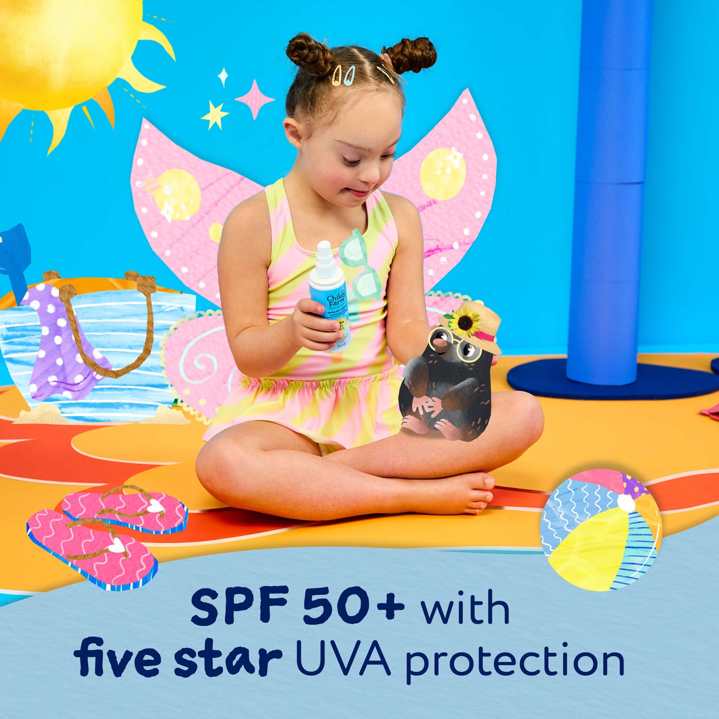 Childs Farm SPF50+ Sun Spray Fragrance-Free 100ml