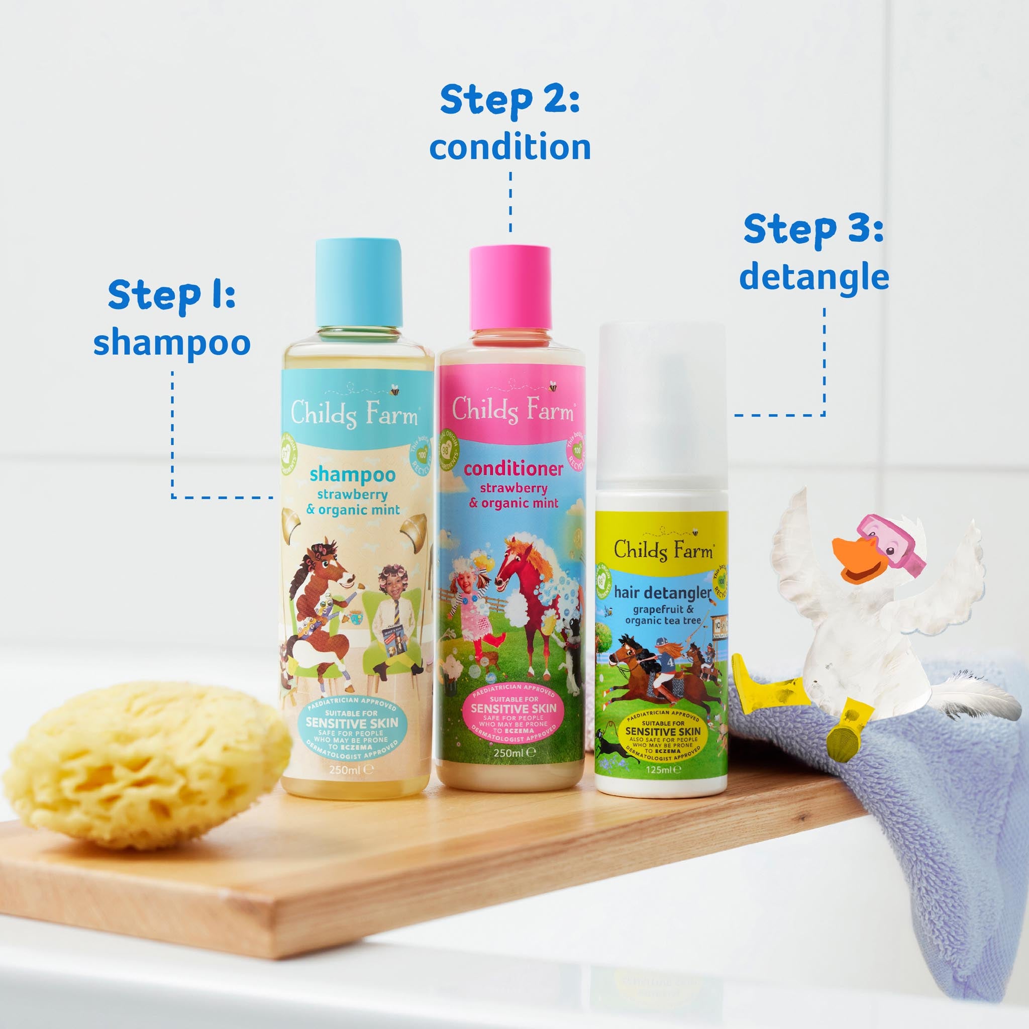 Kids deals hair detangler