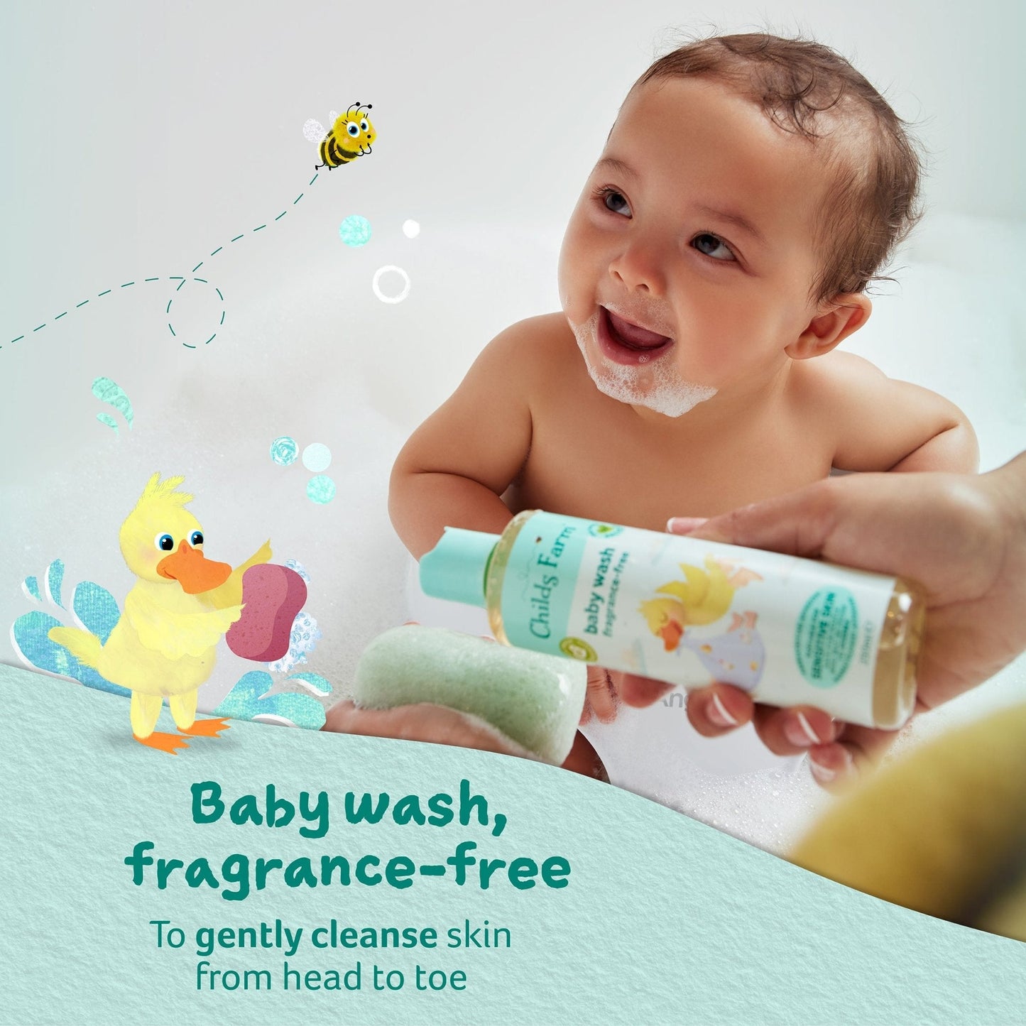 Childs Farm baby wash fragrance-free