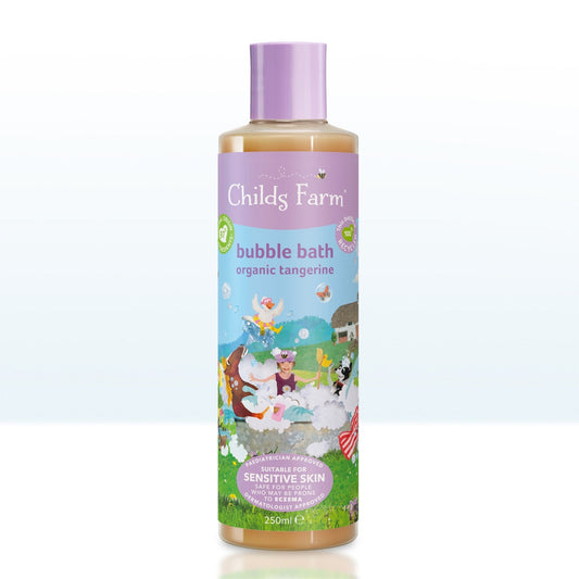 Childs Farm bubble bath organic tangerine