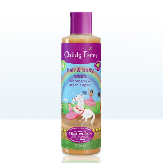 Childs Farm hair & body wash blackberry & organic apple