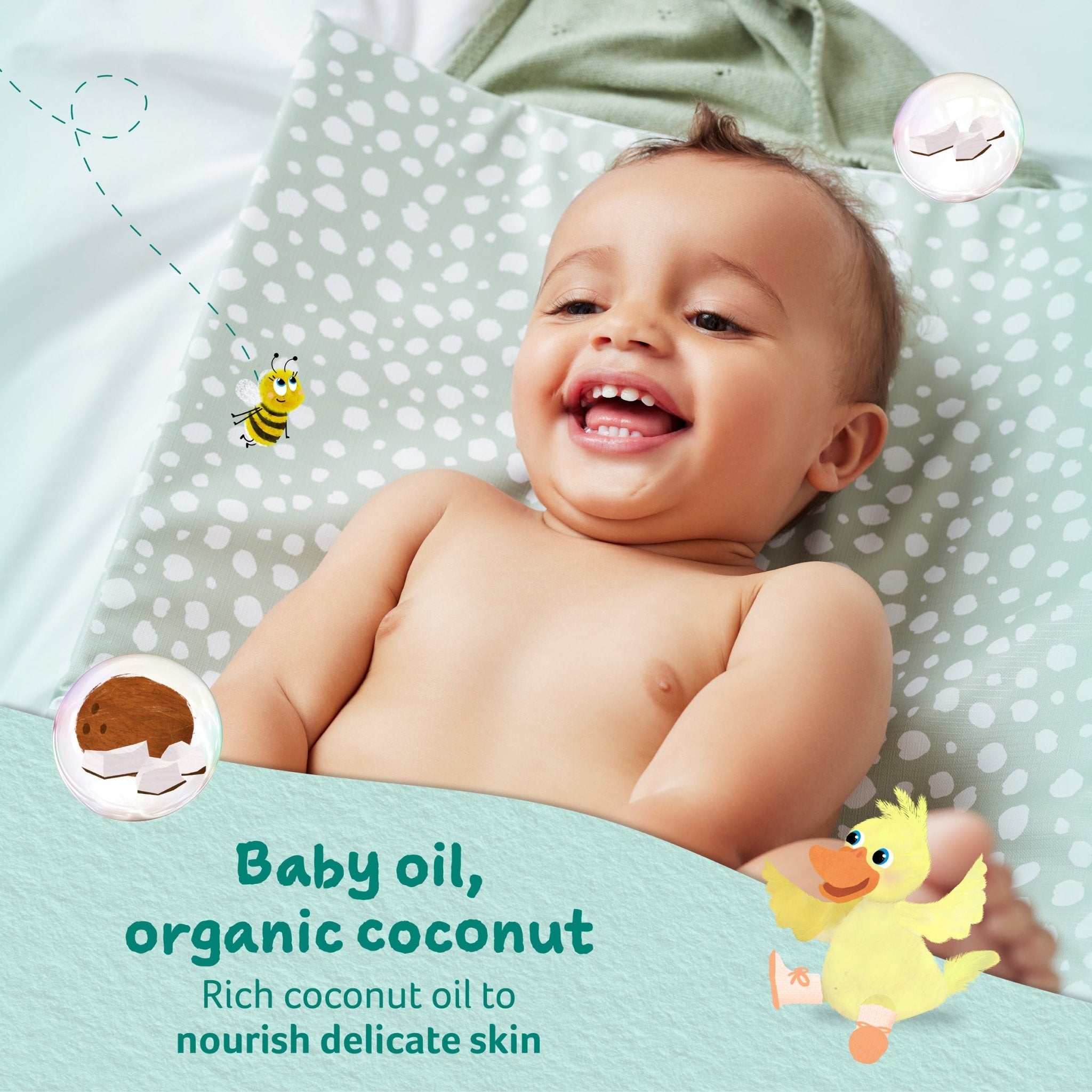 Coconut oil sale for newborn skin